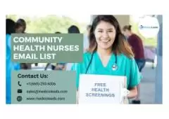 Buy Community Health Nurses Email List: Exclusive Access